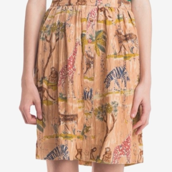 Pepaloves Anthropologie Safari Skirt NWT - Picture 2 of 9